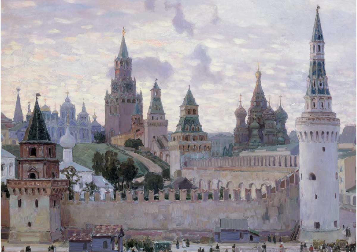 Московский Кремль. 1897. Васнецов Аполлинарий Михайлович